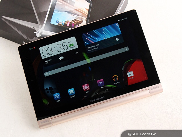 可站可躺、螢幕升級 聯想Yoga Tablet 10 HD+