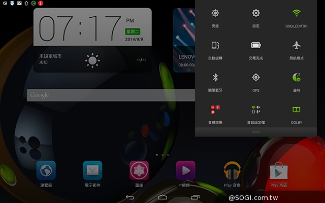 可站可躺、螢幕升級 聯想Yoga Tablet 10 HD+