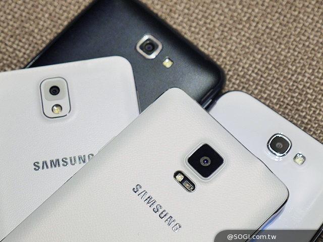 全員到齊!看三星Note 1~4代有哪些進步與改變? 全員到齊!看三星Note 1~4代有哪些進步與改變?