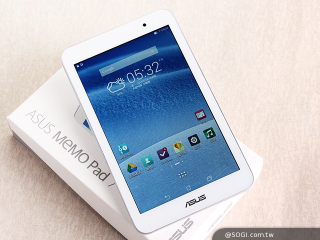 馬卡龍7吋平板 ASUS MeMO Pad 7 ME176C實測
