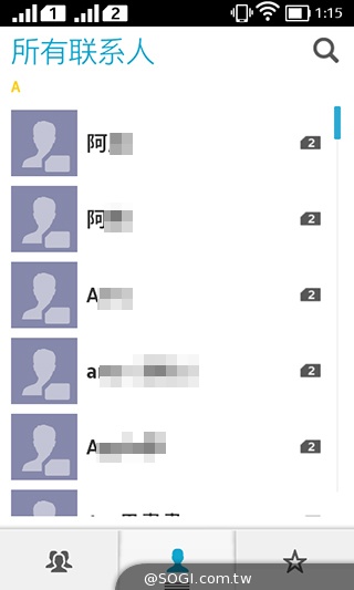 諾基亞5吋Android手機 NOKIA XL實測
