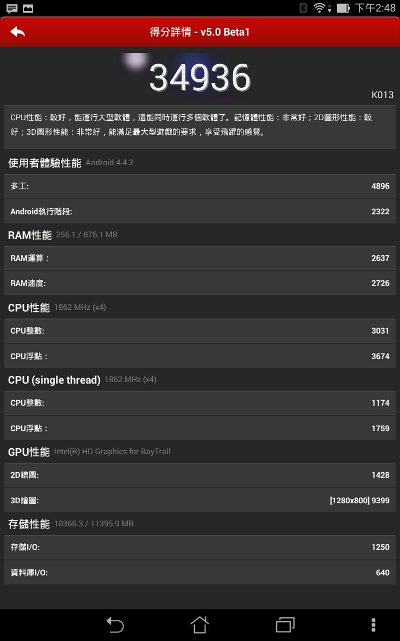 馬卡龍7吋平板 ASUS MeMO Pad 7 ME176C實測