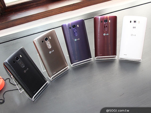 孟耿如代言LG G3旗艦機 強調燻紫色讓她出手有型