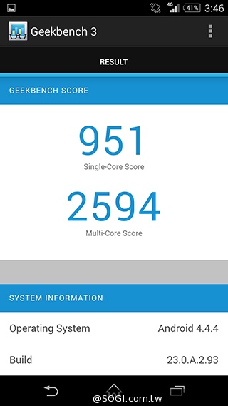 5.2吋4G防水旗艦手機Sony Z3外觀、效能實測