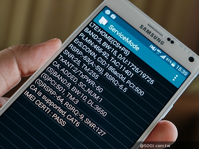 什麼是CA？Note 4＋載波聚合實測！網速再升級