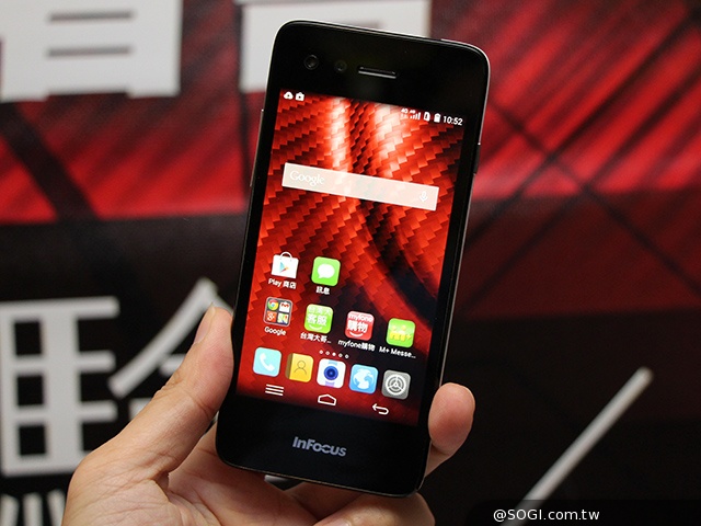 InFocus M2 3G雙卡手機 台灣確定10月上市