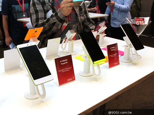 高通驍龍615八核手機K-Touch Touch 7亮相