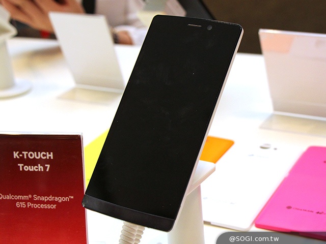 高通驍龍615八核手機K-Touch Touch 7亮相