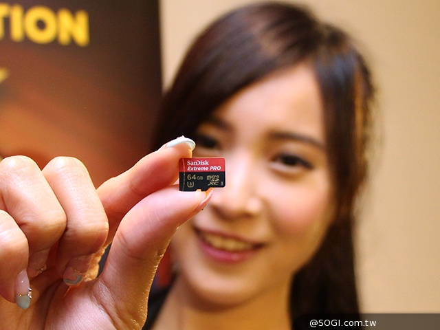 SanDisk鎖定手機4K錄影需求 推全球最快microSD UHS-I記憶卡