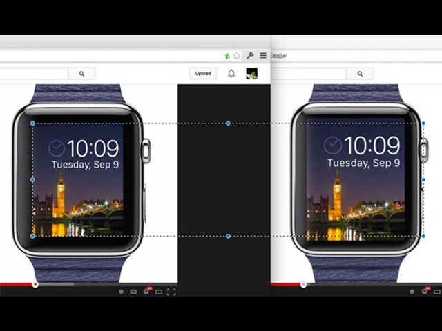 Apple Watch影片更新後，螢幕變小了....