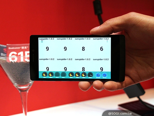 64位元驍龍615八核性能展示，高通強調運算升級