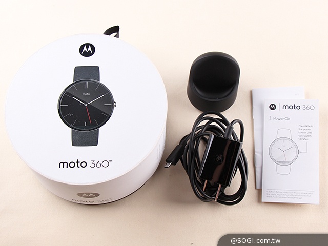 圓錶就是靚！高質感MOTO 360安卓防水智慧錶