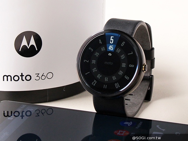 圓錶就是靚！高質感MOTO 360安卓防水智慧錶