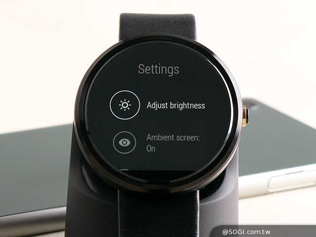 圓錶就是靚！高質感MOTO 360安卓防水智慧錶