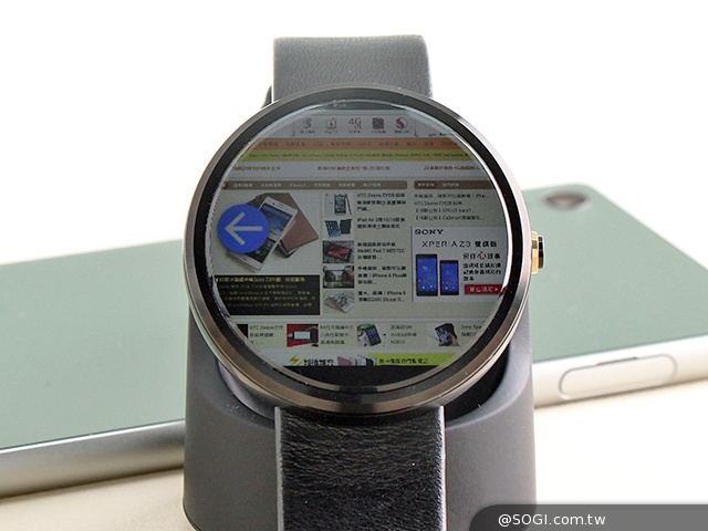 圓錶就是靚！高質感MOTO 360安卓防水智慧錶
