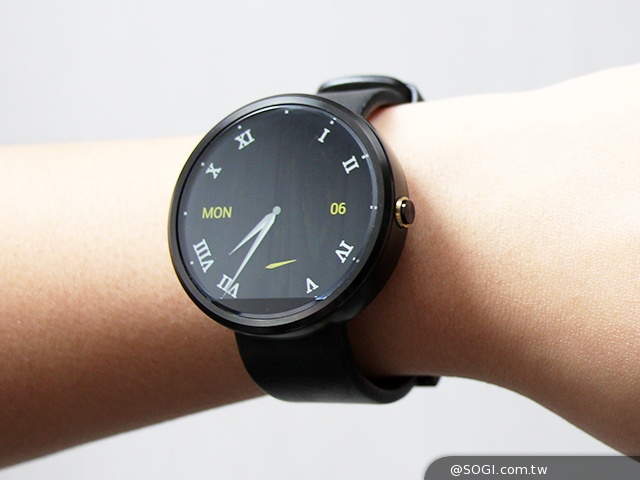 圓錶就是靚！高質感MOTO 360安卓防水智慧錶