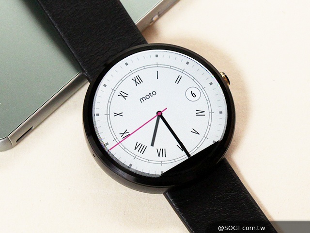 圓錶就是靚！高質感MOTO 360安卓防水智慧錶