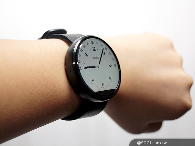 圓錶就是靚！高質感MOTO 360安卓防水智慧錶