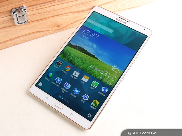 輕薄、強悍、美型！SAMSUNG GALAXY Tab S 8.4實測