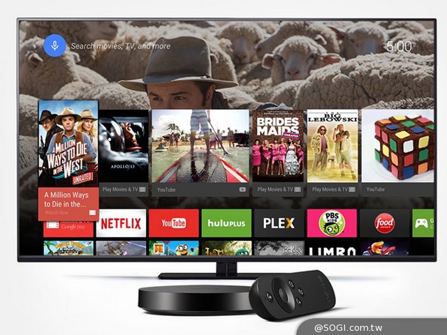 谷歌Nexus Player登場！連接電視的家庭娛樂中心