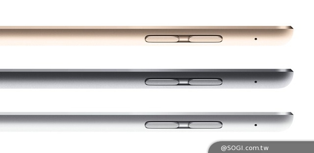 蘋果發表iPad Air 2 超薄6.1mm內建Touch ID 蘋果發表iPad Air 2 超薄6.1mm內建Touch ID