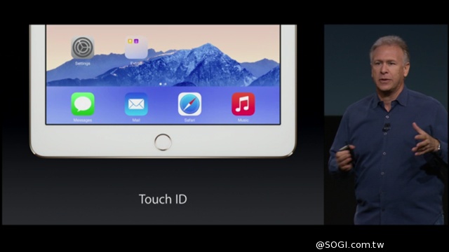 蘋果發表iPad Air 2 超薄6.1mm內建Touch ID 蘋果發表iPad Air 2 超薄6.1mm內建Touch ID