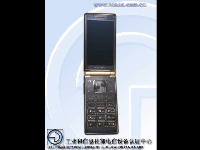 土豪風摺疊智慧機 三星GALAXY GOLDEN 2通過Tenaa 土豪風摺疊智慧機 三星GALAXY GOLDEN 2通過Tenaa