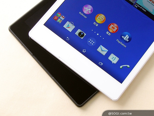 Sony Z3 Tablet Compact 最輕薄的8吋防水小平板 Sony Z3 Tablet Compact 最輕薄的8吋防水小平板