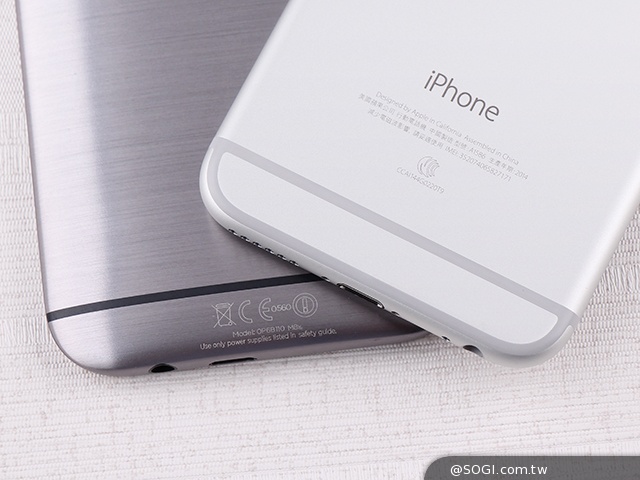雙雄交鋒！HTC One M8、iPhone 6外型與實拍比拼