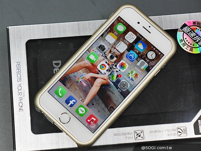鋁合金鋼鐵衣!iPhone 6/6 Plus專用Deason iF磁扣金屬框 鋁合金鋼鐵衣!iPhone 6/6 Plus專用Deason iF磁扣金屬框
