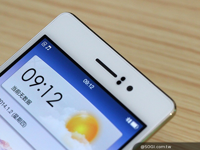 4.85mm超薄4G手機OPPO R5動手玩