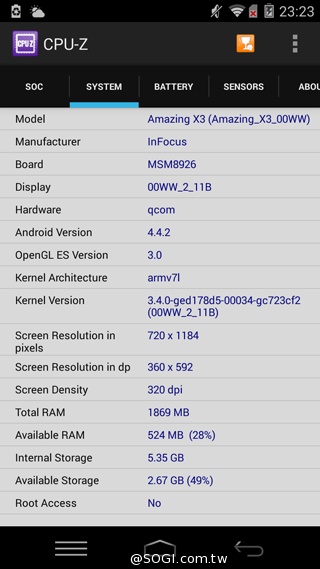5.5吋平價全頻4G機 TWM Amazing X3 5.5吋平價全頻4G機 TWM Amazing X3