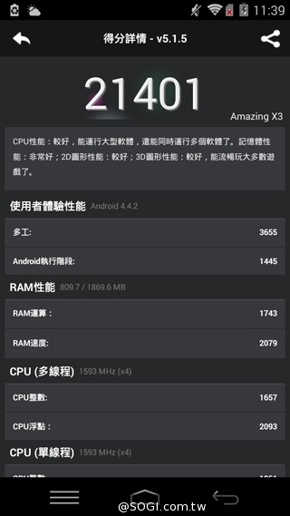 5.5吋平價全頻4G機 TWM Amazing X3 5.5吋平價全頻4G機 TWM Amazing X3