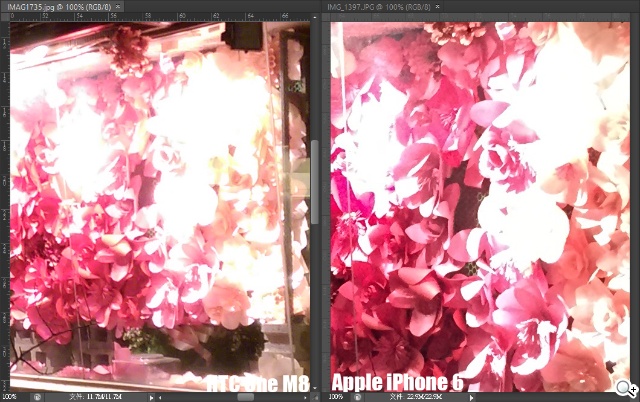 雙雄交鋒！HTC One M8、iPhone 6外型與實拍比拼