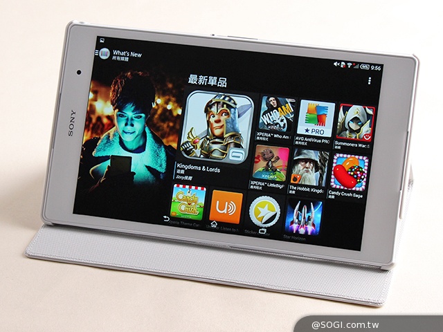 Sony Z3 Tablet Compact 最輕薄的8吋防水小平板 Sony Z3 Tablet Compact 最輕薄的8吋防水小平板