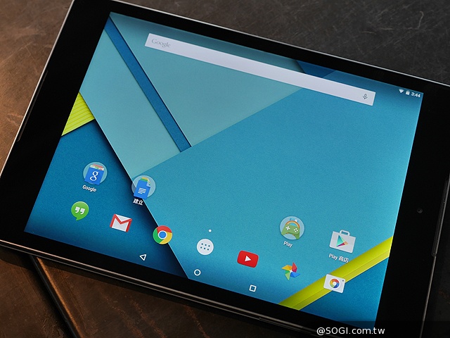 Nexus 9動手玩！台灣售價12900起11/10開賣