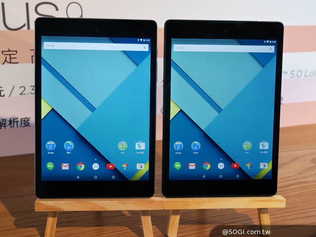 Nexus 9動手玩！台灣售價12900起11/10開賣