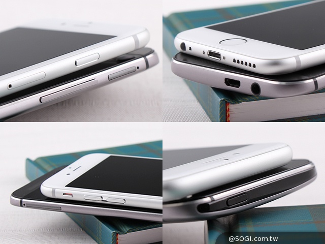 雙雄交鋒！HTC One M8、iPhone 6外型與實拍比拼