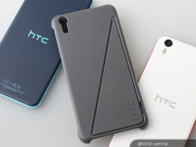 HTC Desire EYE與多彩Dot View保護殼