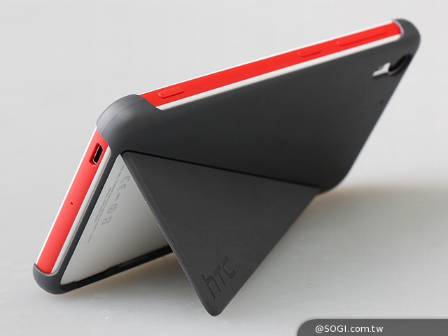 HTC Desire EYE與多彩Dot View保護殼