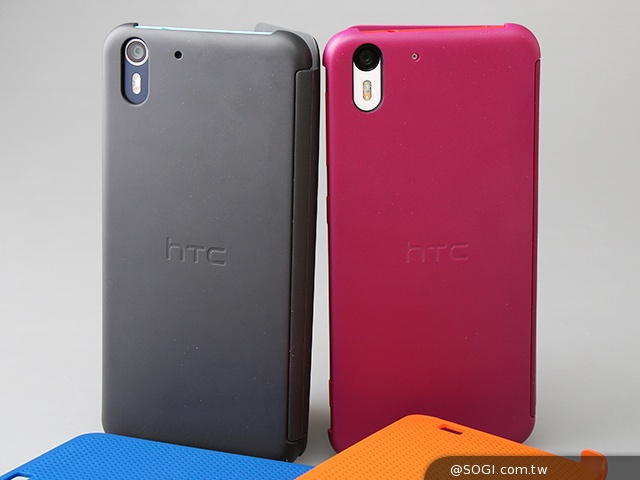 HTC Desire EYE與多彩Dot View保護殼
