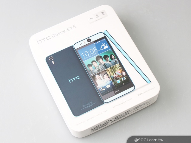 就是EYE美！HTC Desire EYE珊瑚白、海灣藍雙色體驗