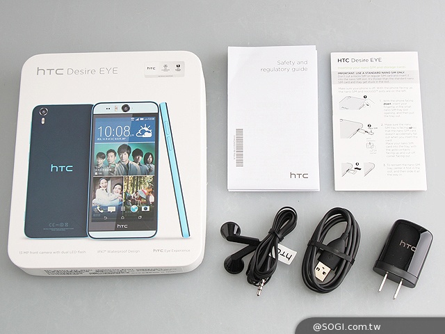 就是EYE美！HTC Desire EYE珊瑚白、海灣藍雙色體驗