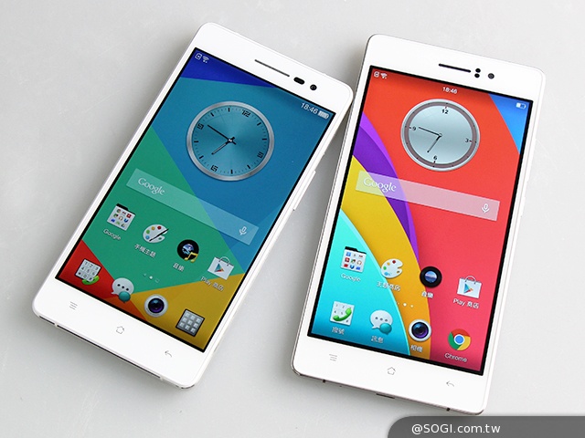 追求超薄手機之路 一窺OPPO R3、R5外觀 追求超薄手機之路 一窺OPPO R3、R5外觀