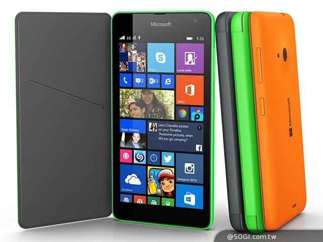揮別諾基亞！Microsoft Lumia 535正式發表