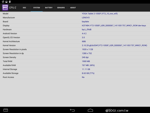 躺站拿掛四模變身 聯想Yoga Tablet 2 10平板