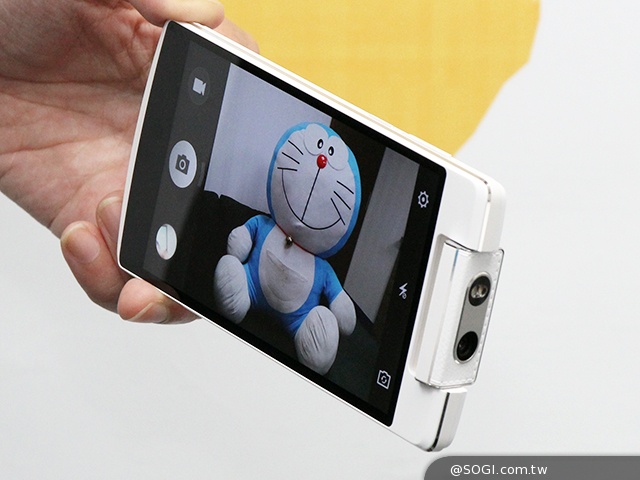 OPPO N3天生會轉！電動旋轉鏡頭手機攝錄實測