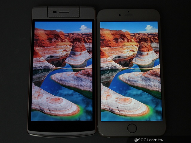 大隻佬手機iPhone6 Plus、OPPO N3外觀攝錄比拚