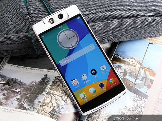 5.5吋自拍大屏手機OPPO N3 外觀、效能鑑賞