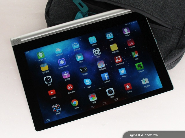 躺站拿掛四模變身 聯想Yoga Tablet 2 10平板